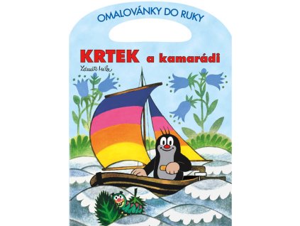 AKIM Omalovánky do ruky A4 (Krteček) Krtek a kamarádi