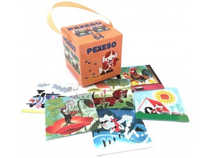 AKIM Hra Pexeso v krabičce Pohádky Zdeněk Miler *SPOLEČENSKÉ HRY*
