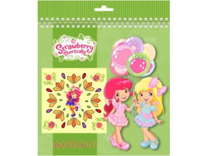 AKIM Omalovánky Jahůdka (Strawberry Shortcake) mandaly