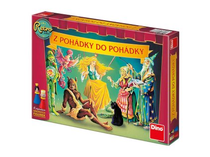 DINO Hra Z pohádky do pohádky retro edice *SPOLEČENSKÉ HRY*