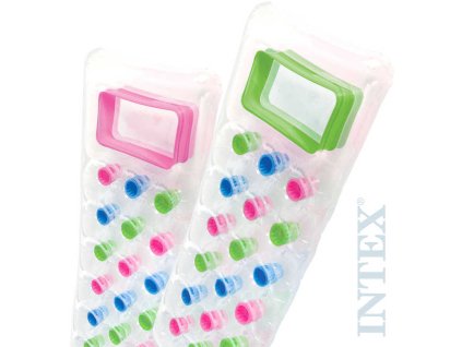 INTEX Lehátko nafukovací průhledné 188x71cm s okénkem do vody 59894 2 barvy