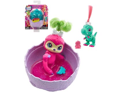 MATTEL Cave Club dino zvířátko herní set se slizem a doplňky 4 překvapení plast