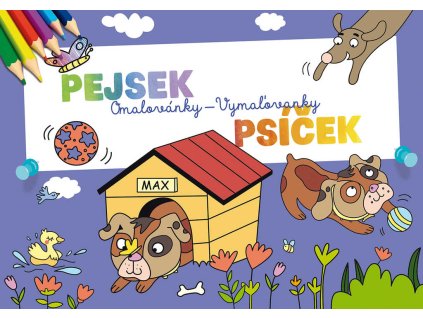 JIRI MODELS Omalovánky dětské A5 Pejsek