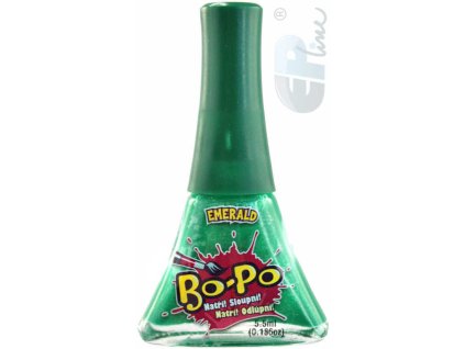 EP line BO-PO Lak na nehty dětský zelený slupovací Emerald 5,5ml na kartě