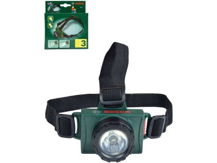 KLEIN Bosch dětská svítilna na hlavu čelovka na baterie Světlo
