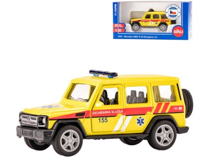 SIKU Super auto Ambulance sanitka Mercedes AMG G65 model kov CZ 2345