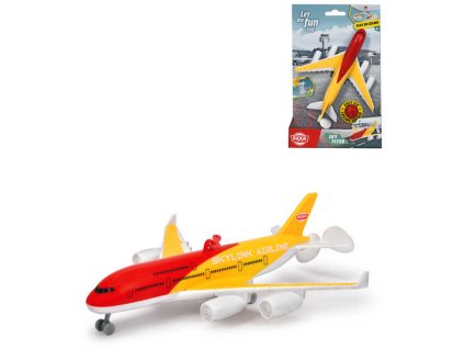 DICKIE Letadlo Sky Flyer 18cm závěsná dekorace létající na baterie plast