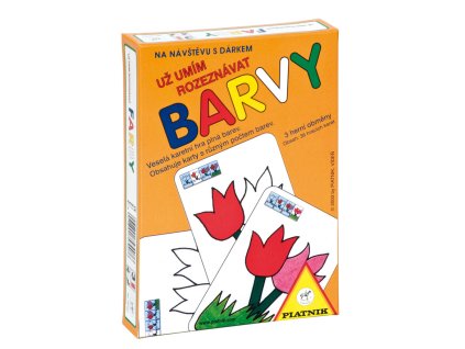 PIATNIK Hra Už umím rozeznávat barvy Karty