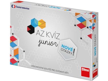 DINO Hra AZ KVÍZ Junior Nové otázky *SPOLEČENSKÉ HRY*