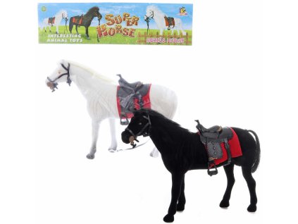 Koník fliškový se sedlem 2 barvy v sáčku flíska