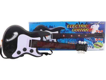 Kytara dětská elektrická 55cm na baterie Světlo Zvuk *HUDEBNÍ NÁSTROJE*