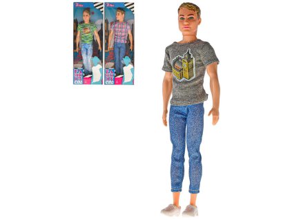 Panáček letní módní obleček 30cm fashion panenka 3 druhy