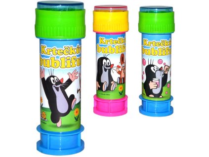 KRTEK (Krteček) Krtečkův bublifuk dětský bublifukovač s hlavolamem 50ml 3 druhy