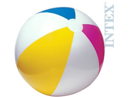 INTEX Míč dětský klasický nafukovací trojbarevný 61cm 59030