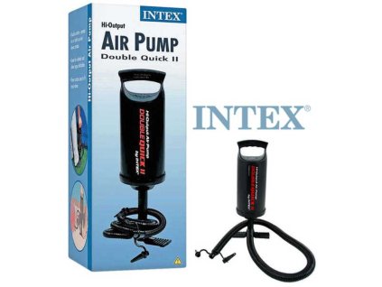 INTEX Pumpa ruční střední 36cm dvojčinná pro nafukovačky 64614