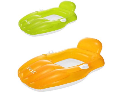 INTEX Matrace nafukovací 163x104cm sedačka do vody 2 barvy 56805