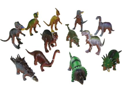 Zvířata dinosauři 21cm plastové figurky zvířátka různé druhy