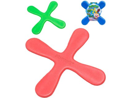 Bumerang 4 ramena soft pěnový Roomarang do vnitřních prostor 3 barvy