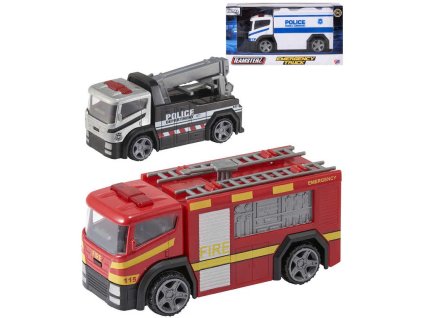 Teamsterz auto kovové vozidlo 1:43 záchranáři 3 druhy v krabici