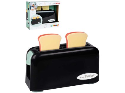 SMOBY Toaster Mini Tefal Express dětský set topinkovač + toustový chléb 2ks