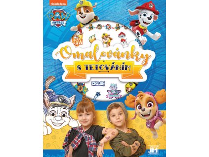JIRI MODELS Omalovánky + tetování Tlapková Patrola (Paw Patrol)