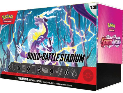 Hra Pokémon TCG SV01 Scarlet & Violet Build & Battle Stadium velký herní set