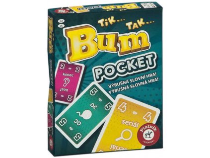 PIATNIK Hra TIK TAK BUM Pocket karetní *SPOLEČENSKÉ HRY*