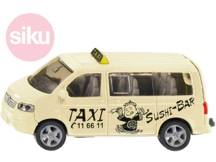 SIKU Auto model taxi VW Volkswagen Transporter kov 1360