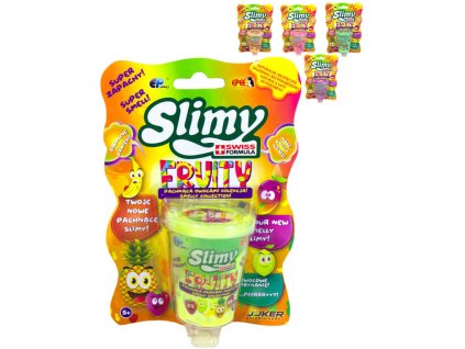 EP Line Slimy sliz zábavný v kelímku s vůní ovoce 5 druhů