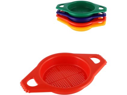 LORI 210 Sítko dětské na písek s úchyty 4 barvy plastové