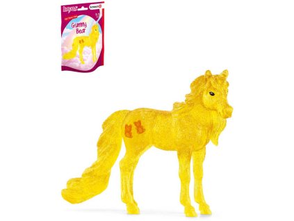 SCHLEICH Koník jednorožec Gummy Bear figurka ručně malovaná