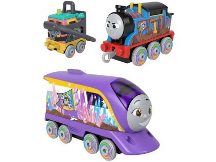 FISHER PRICE Mašinka mini Tomáš tahací kovová Thomas & Friends 3 druhy