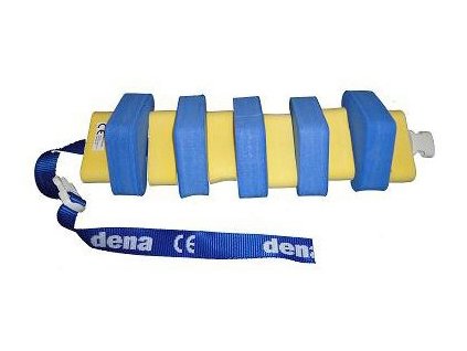 MATUŠKA-DENA Pás plavecký 100cm modro-žlutý