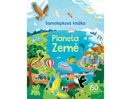 JIRI MODELS Samolepková knížka Planeta Země 150 samolepek