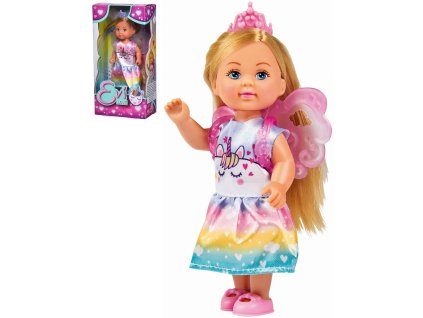 SIMBA Panenka Evička Unicorn Fairy víla s křídly jednorožec 2 barvy