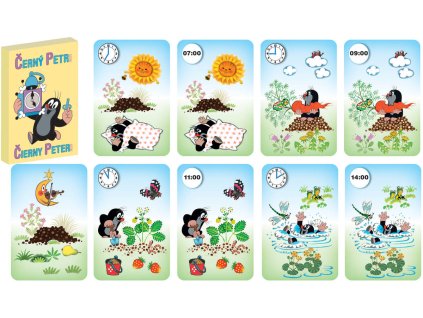 AKIM Hra karetní Černý Petr Krtek (Krteček) *SPOLEČENSKÉ HRY*