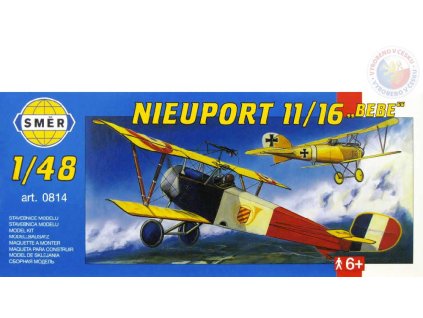 SMĚR Model letadlo Nieuport 11/16 1:48 (stavebnice letadla)