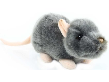PLYŠ Myška šedá 16cm *PLYŠOVÉ HRAČKY*