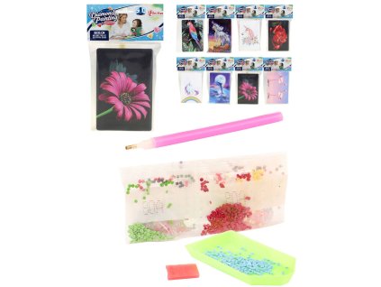 Diamantové malování pomocí kamínků mozaika 10x15cm 8 druhů