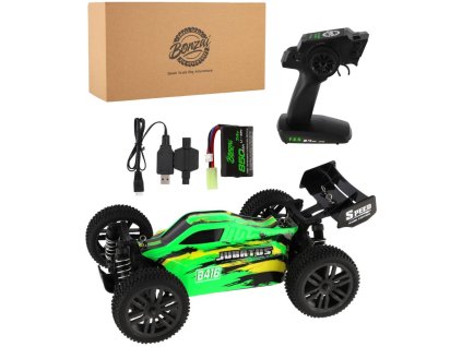 RC Auto Buggy Bonzai Jubatus na vysílačku 2,4GHz 4x4 na baterie Zelené