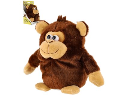 PLYŠ Opička Tonička opakovací na baterie Zvuk *PLYŠOVÉ HRAČKY*