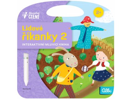ALBI Kouzelné čtení Kniha interaktivní Lidové říkanky 2