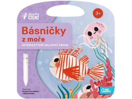 ALBI Kouzelné čtení Kniha interaktivní Básničky z moře