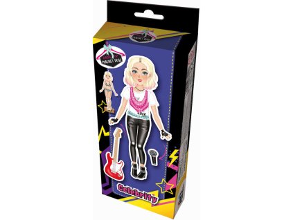 JIRI MODELS Panenky magnetické oblékací Celebrity se stojánkem