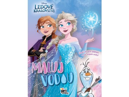 JIRI MODELS Maluj vodou A4 Ledové Království (Frozen)