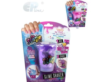 EP line Slime výroba slizu pro holky kreativní set shaker s glitry a figurkou mění barvu