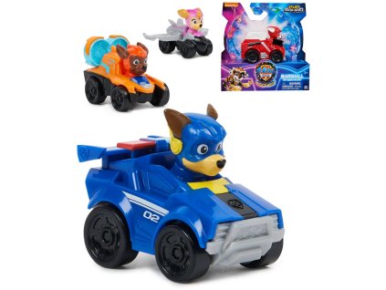 SPIN MASTER Tlapková Patrola ve velkofilmu set mini autíčko s figurkou 6 druhů