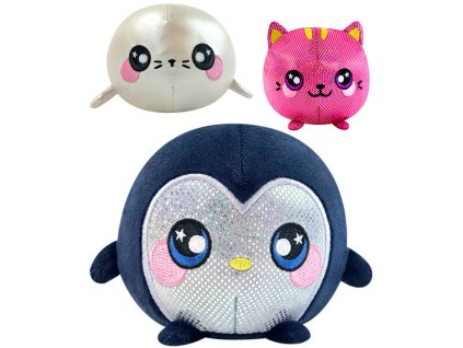 EP Line Squeezamals zvířátko plyšák mačkací různé druhy PLYŠ