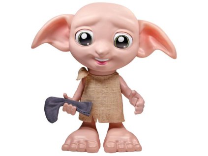 SPIN MASTER Skřítek Dobby (Harry Potter) interaktivní na baterie mluvící Zvuk CZ