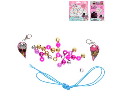 L.O.L. Surprise! Náramky přátelství s korálky set 2ks s překvapením 2 druhy